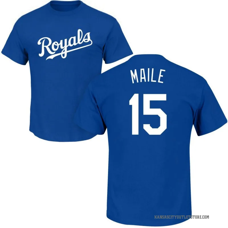 Luke Maile Youth Royal Kansas City Royals Roster T-Shirt -
